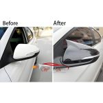 Elantra side mirror cover carbon