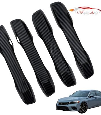 Honda civic 2022 door handle cover carbon