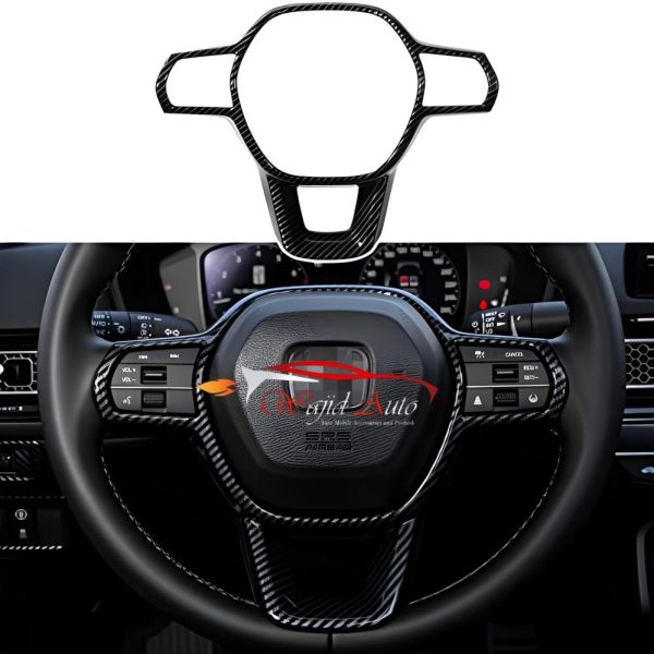 Honda civic 2022 steering ring carbon fiber