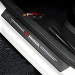 Honda sill protector carbon