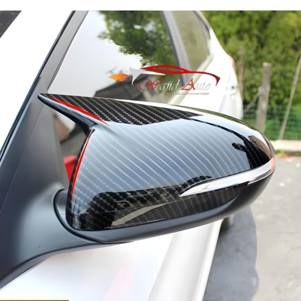 Hyundai elantra batman style mirror cover