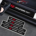 Hyundai sill protector carbon