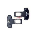 Seat belt clip mini luxury black honda