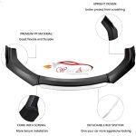 Toyota Yaris corolla aqua honda front splitter glossy black 3pc