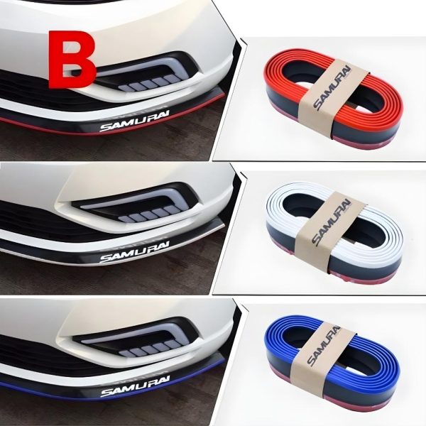 Universal Bumper lip samurai black blue