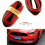 Bumper lip samurai black red