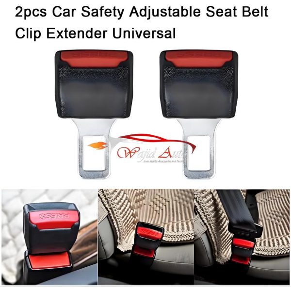 Extender seat belt clip