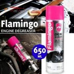 Flamingo engine degreaser for best cleaning.