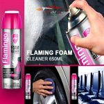 Flamingo foam cleaner for car interior cleaning