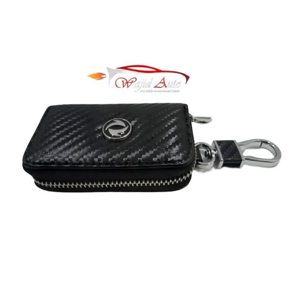 Glory 580 pro carbon fiber zipper leather pouch