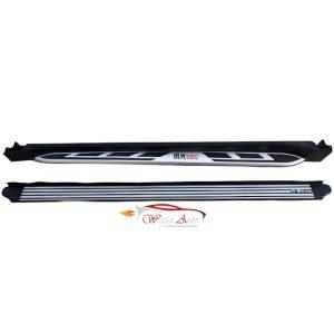 Glory 580 pro oem side steps black and silver colour