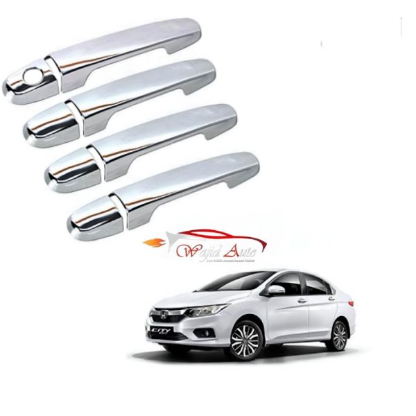 Honda city 2022 door handle chrome cover 4pc set