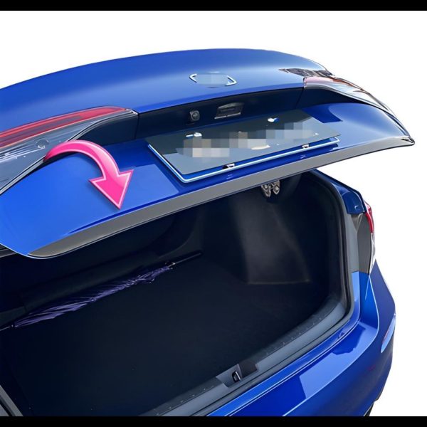 Honda civic trunk tail trim glossy