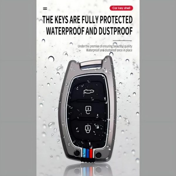 Hyundai metal key fob