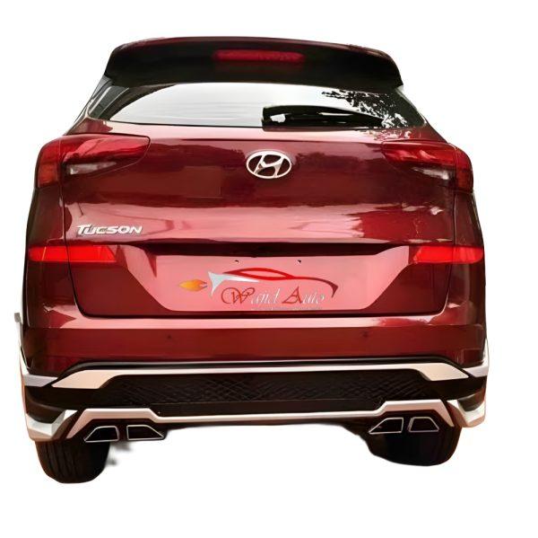 Hyundai tucson body kit back side