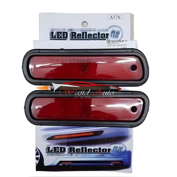 Led reflector/side marker lamp red universal