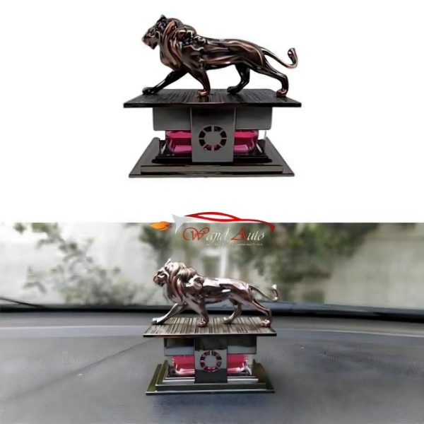 Lion shaped car perfume