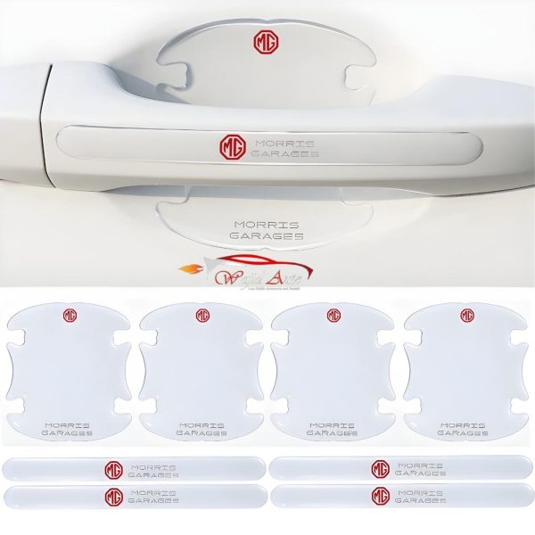 Mg transparent door guard for protection 8pc set