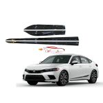 Piano black door molding for civic 2022-2024