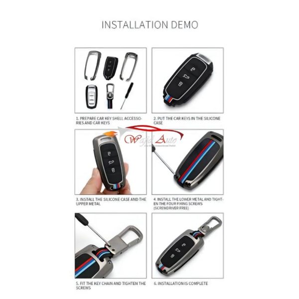 Proton x70 2021,2022,2023,2024 metal key case