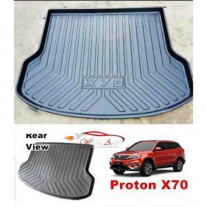 Proton x70 trunk mat tpu plastic