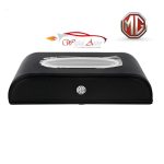 Pu leather tissue box mg logo in black colour