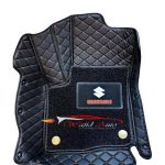 black colour 9d luxury mats for suzuki swift 2022