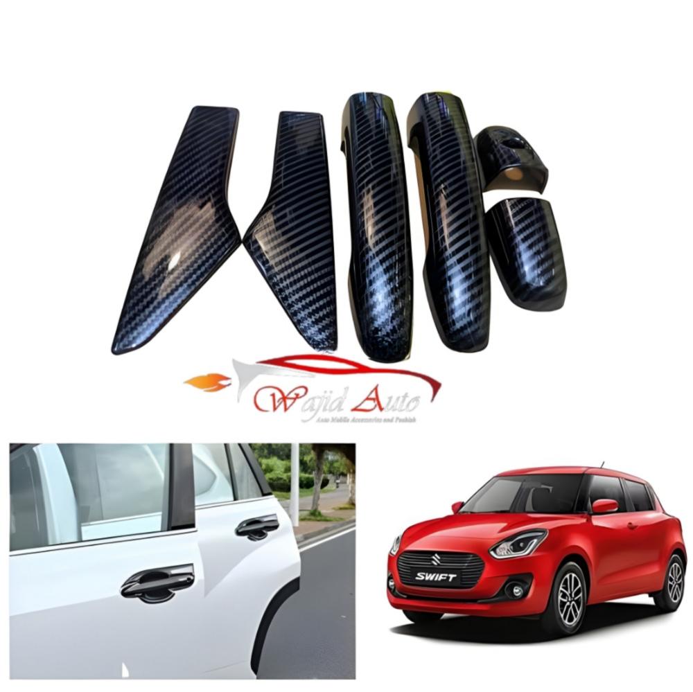 Door handle cover in carbon fiber for swift 2022