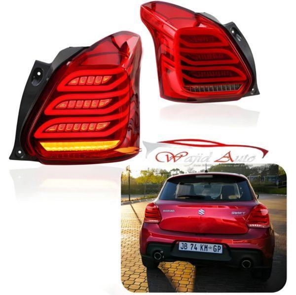 Suzuki swift 2022,2023,2024,2025 tail lights red