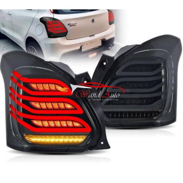 Rear lamp tail lights smoke colour for suzuki swift 2022,2023,2024,2025