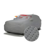 Grey Colour Non Woven Anti scratch waterproof car cover