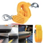 Towing hook strap