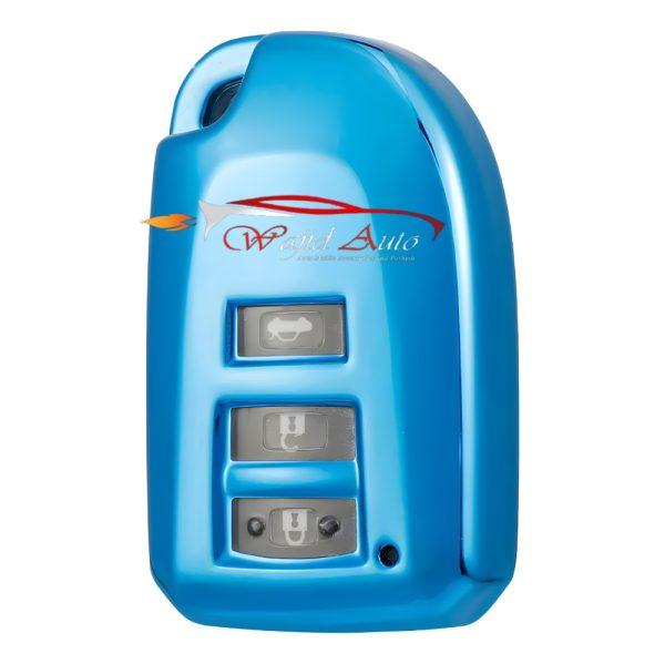 Toyota yaris 2020,2021,2022,2023,2024,2025 tpu key cover in blue colour