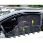 Car sun shades fix curtain 4pc set