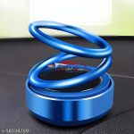 solar rotating car perfume blue