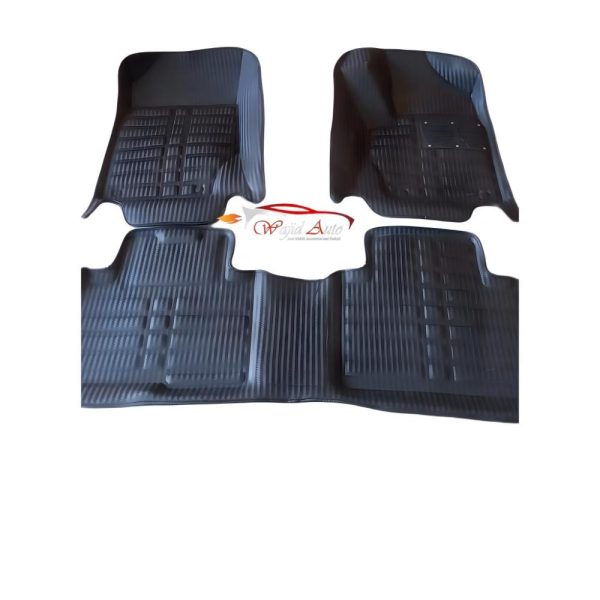 Carbon style floor mats