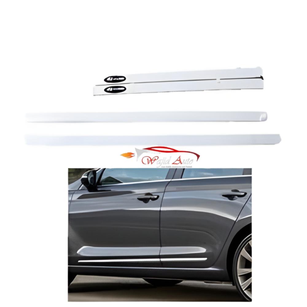 Honda Civic 20122015 Rebirth Door Moulding Chrome Wajid Auto