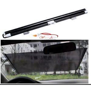 Front window rolling curtain