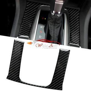 Gear box trim carbon fiber for honda civic x 