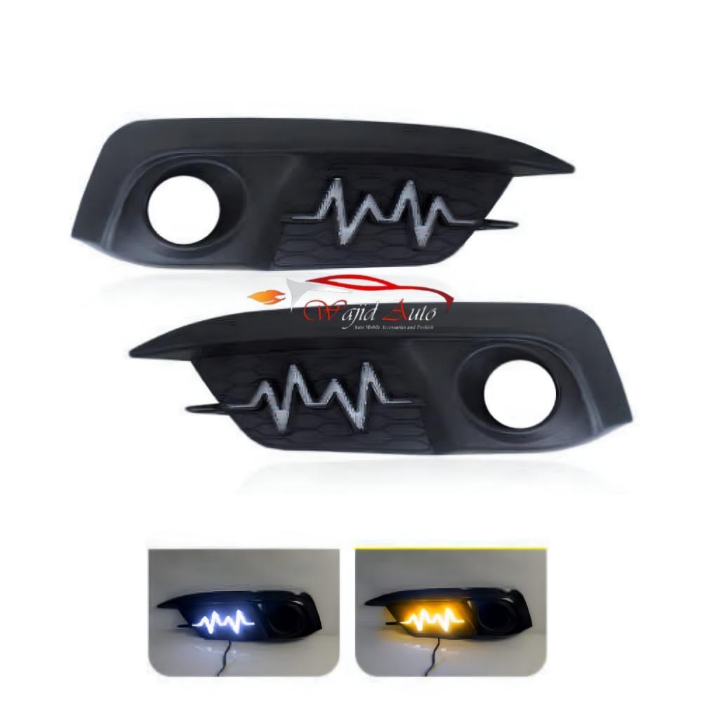 Honda Civic X Front Bumper DRL ECG Style