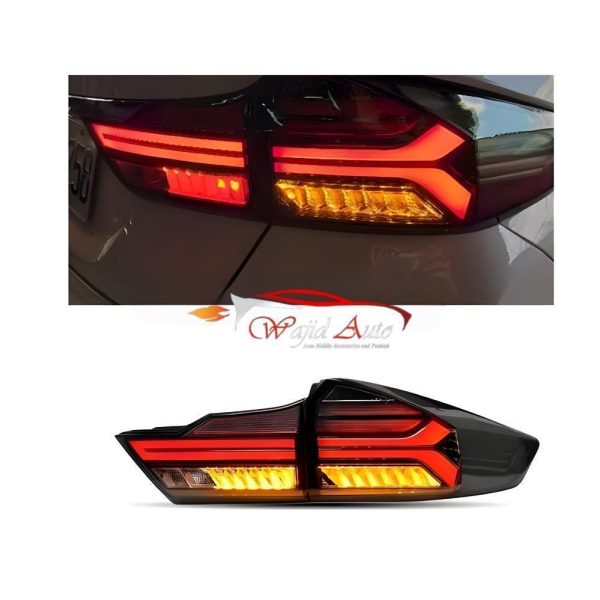 Honda city back lights smoke