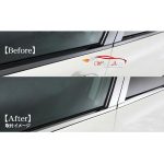 Honda civic rebirth weather strips chrom