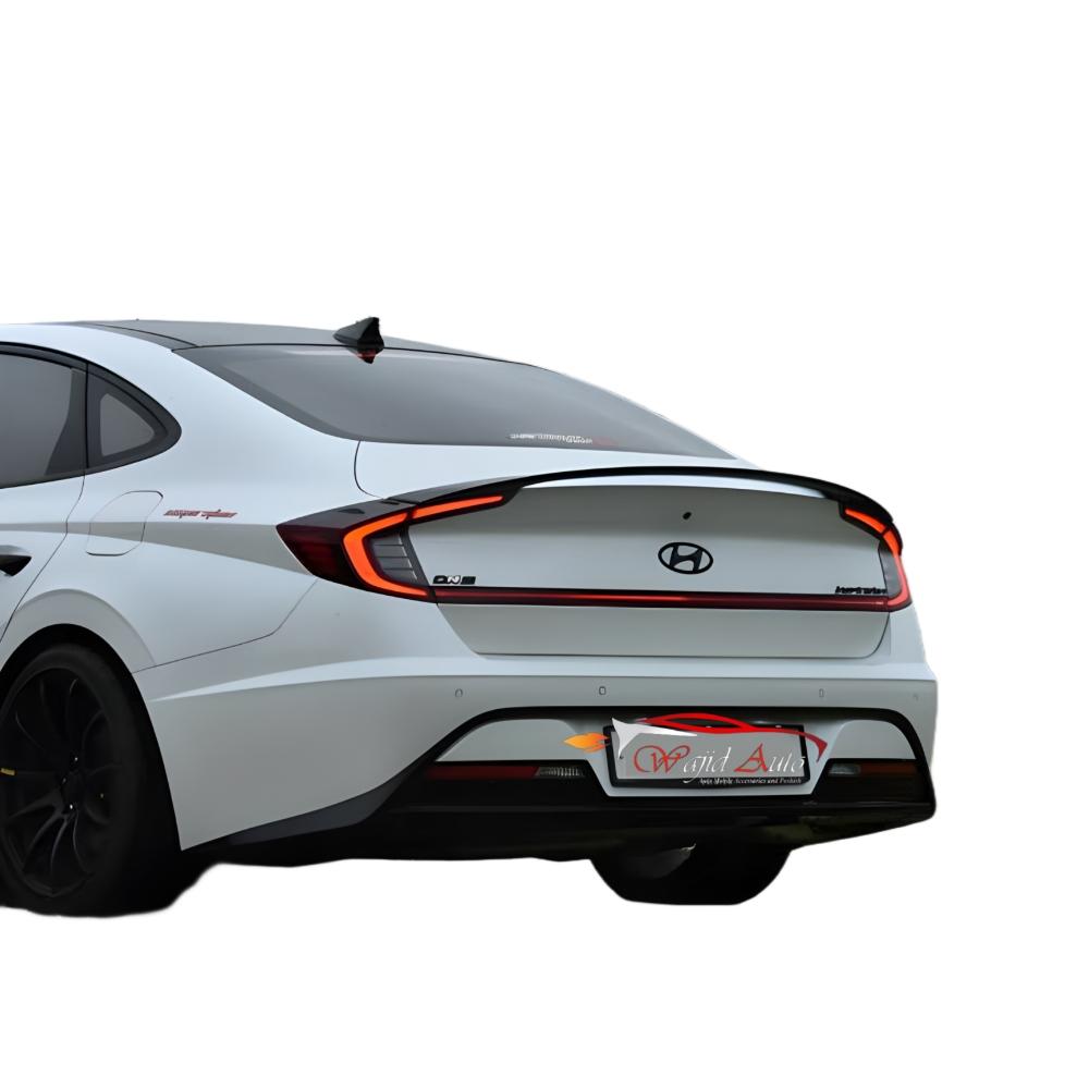 Hyundai sonata trunk spoiler wing style