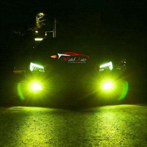 led lights in 12v for car and bike.this led light in green colour or lime green colour