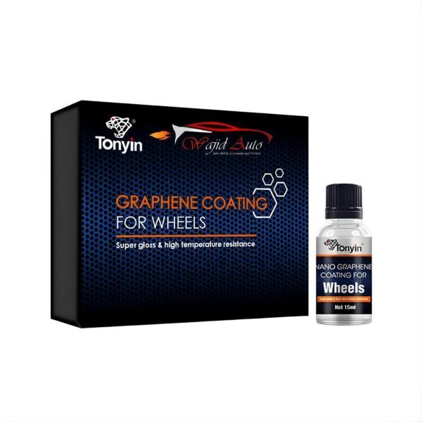 Nano graphene coating for wheel