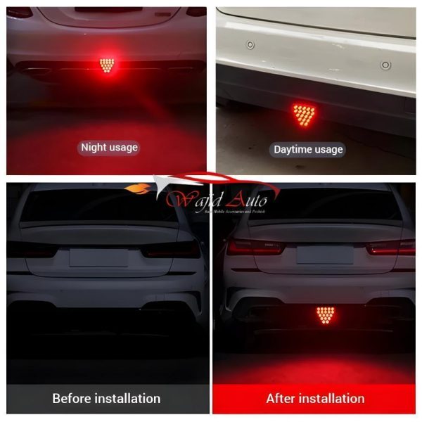 Universal car f1 strobe light third brake lamp