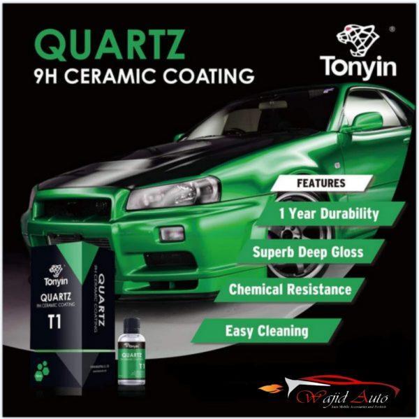 Quartz 9h ceramic coating Tonyin