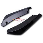 Slim style universal rear bumper canard