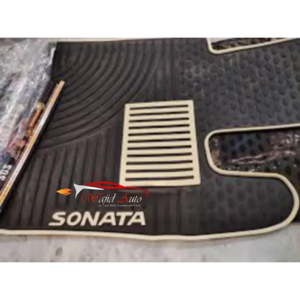 Latex smoke floor mats hyundai sonata 2021,2022,2023,2024