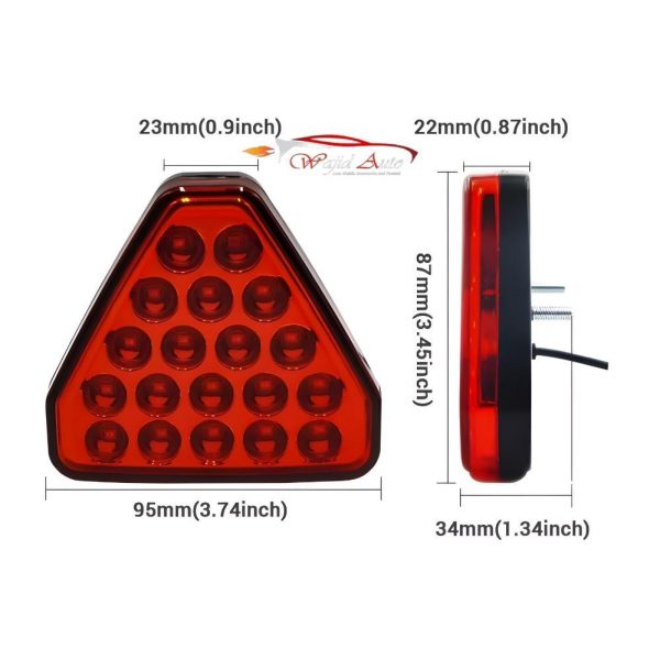 F1 Strobe Light/Third brake lamp water proof